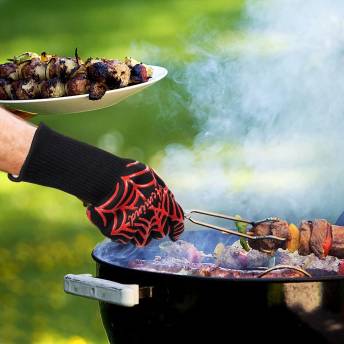 1472F Heat Resistant Grilling Gloves - 20 Unique Grilling Gifts for BBQ Lovers