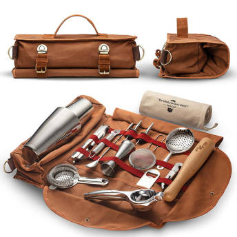 17Piece Travel Bartending Kit - 15 Best Gifts for Rum Lovers