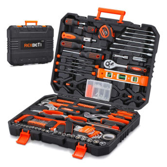 217Piece Tool Kit for Household and Auto Repair - 29 Best Gifts for Craftsmen and Do-It-Yourselfer