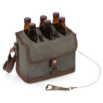 6Bottle Beer Caddy with Integrated Bottle Opener - 35 Unique Gifts for Beer Lovers