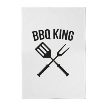 BBQ King Cotton Tea Towel - 22 Unique Grilling Gifts for BBQ Lovers