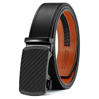 Carbon Fiber Micro Adjustable Ratchet Belt for Men - 