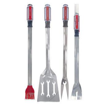 Craftsman Barbecue Gift Set 4 Pieces - 29 Best Gifts for Craftsmen and Do-It-Yourselfer