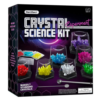 Crystal Science Experiment Kit for Kids - 25 Cool Gift Ideas for 10-Year-Old Boys That Do Not Suck