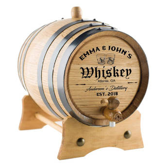 Custom Engraved American Premium Oak Aging Barrel for  - 15 Best Gifts for Rum Lovers
