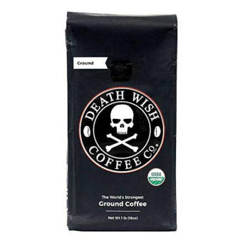 Death Wish Coffee Co Ground Coffee 16 oz - 