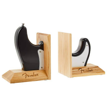Fender Stratocaster Electric Guitar Body Bookends - 36 Unique Gifts for Guitar Players
