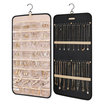 DoubleSided Hanging Jewelry Organizer - 