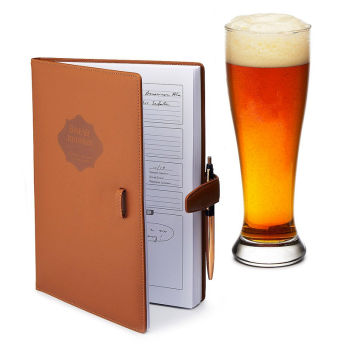 Home Brew Journal for Craft Beer Homebrewers - 35 Unique Gifts for Beer Lovers
