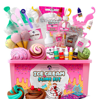 Ice Cream Slime Kit to Make Butter Slime Cloud Slime  - 24 Fantastic Gifts for 8-Year-Old Girls