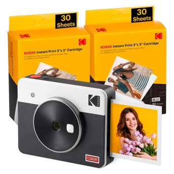 KODAK Mini Shot 3 Retro 2in1 Instant Camera and Photo  - 