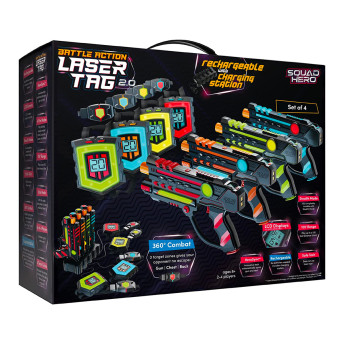 Rechargeable Laser Tag Set for Kids - 25 Cool Gift Ideas for 10-Year-Old Boys That Do Not Suck