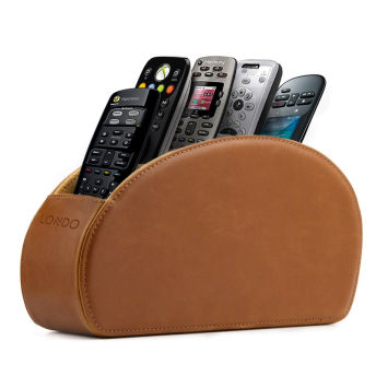 Leather Remote Control Holder with Suede Lining - 51 Awesome Gifts for the Man Who Has Everything