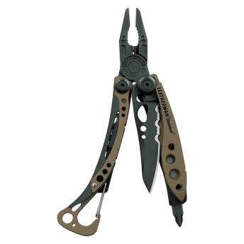 LEATHERMAN Skeletool Lightweight Multitool with Combo  - 39 Best Gifts for Campers, Hikers and Nature Lovers