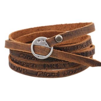 Mens Leather Vintage Bracelet - 51 Awesome Gifts for the Man Who Has Everything