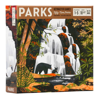 Parks Board Game a Family and Strategy Game About  - 
