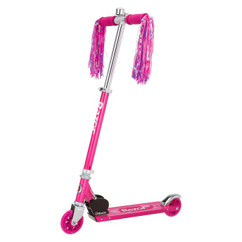 Foldable Lightweight Kick Scooter for Girls - 