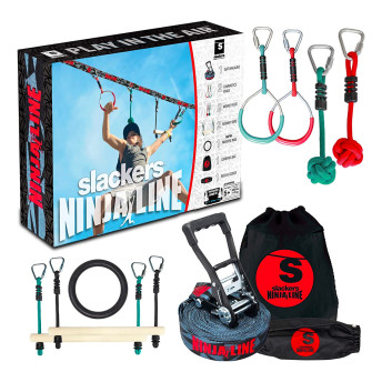 Slackers Ninjaline Intro Kit for Outdoor Ninja Warrior  - 