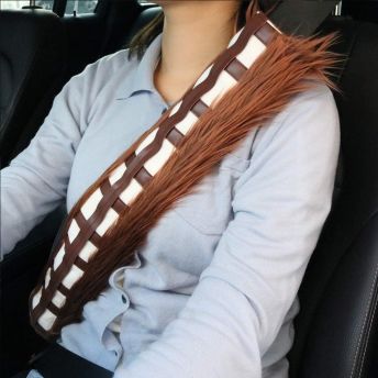 Star Wars Chewbacca Seat Belt Shoulder Cover - 13 Cool Star Wars Gifts for the Adult Star Wars Fan in your Life