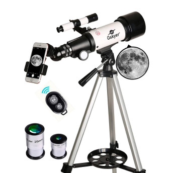 Telescope for Kids and Beginners with Carry Bag Phone  - 25 Cool Gift Ideas for 10-Year-Old Boys That Do Not Suck