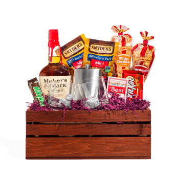 The Man Cave Gift Basket - 