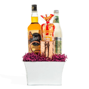 The Perfect Storm Sailor Jerry Rum Gift Basket - 