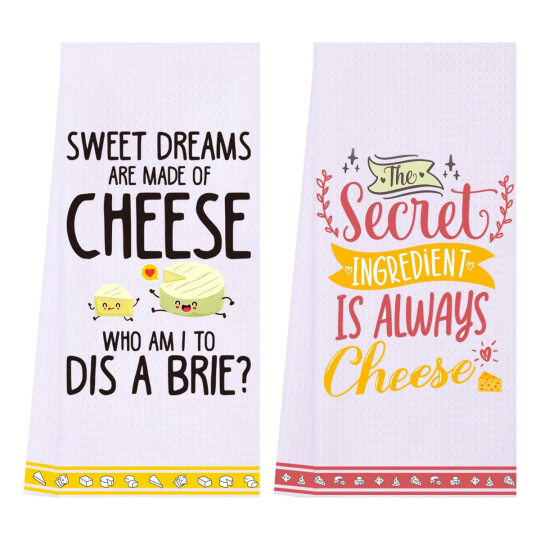 Funny Kitchen Towels for Cheese Lovers